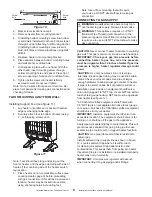 Предварительный просмотр 8 страницы HeatStar Blue Flame series Operating Instructions And Owner'S Manual