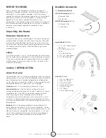 Предварительный просмотр 3 страницы HeatStar enerradiant HST35 Operating Instructions And Owner'S Manual