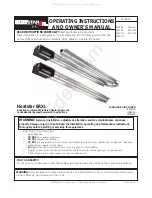 HeatStar ERXL-100 Operating Instructions And Owner'S Manual предпросмотр