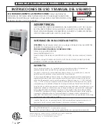 Preview for 32 page of HeatStar F147500 Operating Instructions And Owner'S Manual