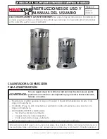 Предварительный просмотр 25 страницы HeatStar F170470 Operating Instructions And Owner'S Manual