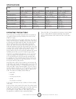 Preview for 3 page of HeatStar HS125FAV Operating Instructions And Owner'S Manual