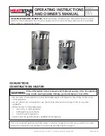 Preview for 1 page of HeatStar HS200CVX Operating Instructions And Owner'S Manual