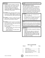 Preview for 2 page of HeatStar HS22LP Operating Instructions And Owner'S Manual