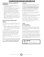 Preview for 4 page of HeatStar HS35LP Operating Instructions Manual