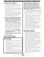 Preview for 13 page of HeatStar HS35LP Operating Instructions Manual