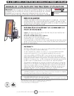 Preview for 19 page of HeatStar HS35LP Operating Instructions Manual