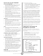 Предварительный просмотр 13 страницы HeatStar HS400FAVT Operating Instructions And Owner'S Manual