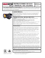 Предварительный просмотр 24 страницы HeatStar HS400FAVT Operating Instructions And Owner'S Manual