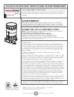 Preview for 16 page of HeatStar HS80CVNG Operating Instructions And Owner'S Manual