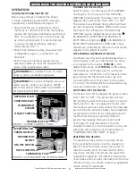 Preview for 5 page of HeatStar HSP125R Operating Instructions And Owner'S Manual