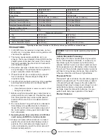 Предварительный просмотр 3 страницы HeatStar HSSVFBF10LPT Operating Instructions And Owner'S Manual