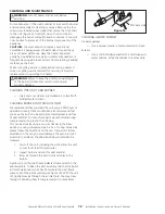 Preview for 12 page of HeatStar HSSVFBF20NGBT Operating Instructions And Owner'S Manual