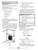 Предварительный просмотр 6 страницы HeatStar HSVFB10LPT Operating Instructions And Owner'S Manual