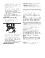 Предварительный просмотр 8 страницы HeatStar HSVFBF10NG Operating Instructions And Owner'S Manual