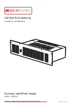 Preview for 1 page of Heatstore Dynamic InteliPlinth HSDBU24 Instruction Manual