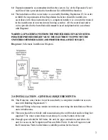 Preview for 3 page of Heatstore HS30U Installation And User Instructions Manual