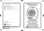 Heatstore HS4212XNi Operating Instructions preview