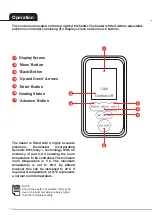 Preview for 10 page of Heatstore HSDI1000 Operating Instructions Manual