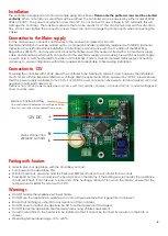 Предварительный просмотр 4 страницы Heatstore HSTIRF Installation & Control Manual