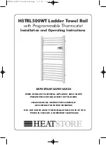 Heatstore HSTRL500WT Installation And Operating Instructions Manual preview