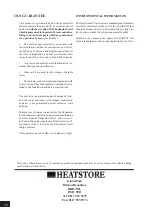 Preview for 16 page of Heatstore HSUDC100 Installation And Servicing Instructions