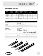 Preview for 5 page of HEATSTRIP Classic THH-A Series Product Installation Manual