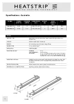 Preview for 4 page of HEATSTRIP ELEGANCE Product Manual