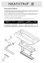 Preview for 14 page of HEATSTRIP ELEGANCE Product Manual