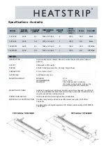 Preview for 3 page of HEATSTRIP INTENSE THY2200 Product Manual