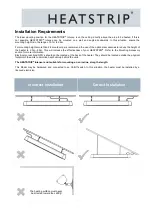 Preview for 7 page of HEATSTRIP INTENSE THY2200 Product Manual