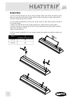 Предварительный просмотр 12 страницы HEATSTRIP Max THX 3600 Operation, Installation, And Maintenance Manual