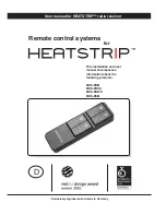 Preview for 1 page of HEATSTRIP MHS-ESM User Manual