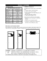 Предварительный просмотр 6 страницы HEATSTRIP TGH34WN Operation, Installation, And Maintenance Manual