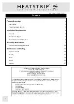 Preview for 2 page of HEATSTRIP THAC-100 Assembly Manual