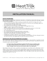 HeatTrak HTM24-20 Installation Manual preview