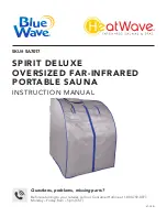 Heatwave Blue Wave SPIRIT DELUXE Instruction Manual предпросмотр