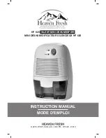 Heaven Fresh HF 625 Instruction Manual preview