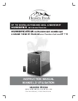 Heaven Fresh HF 710 Instruction Manual preview