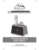 Preview for 1 page of Heaven Fresh HF 76 Instruction Manual