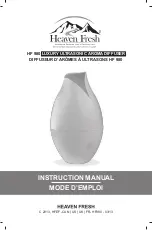 Heaven Fresh HF 980 Instruction Manual предпросмотр