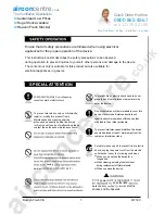 Preview for 3 page of Heaven Fresh Naturo Pure Instruction Manual