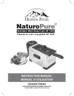 Heaven Fresh NaturoPure HF 1030 Instruction Manual preview