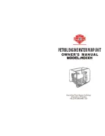 Heavy Duty Power Systems HD3XH Owner'S Manual предпросмотр