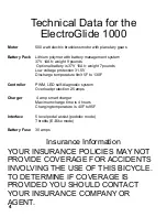 Preview for 5 page of Hebb ElectroGlide 1000 Owner'S Manual