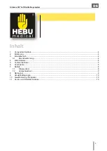 Preview for 3 page of HEBU medical Airborne 360 Operating Manual