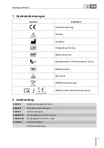 Preview for 5 page of HEBU medical ECO Accu HB 8870 Operating And Service Manual