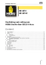 Preview for 15 page of HEBU medical GOLD II Accu Operating And Service Manual