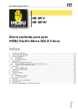 Preview for 41 page of HEBU medical GOLD II Accu Operating And Service Manual