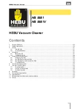 Предварительный просмотр 18 страницы HEBU medical HB 8881 Operating And Service Manual